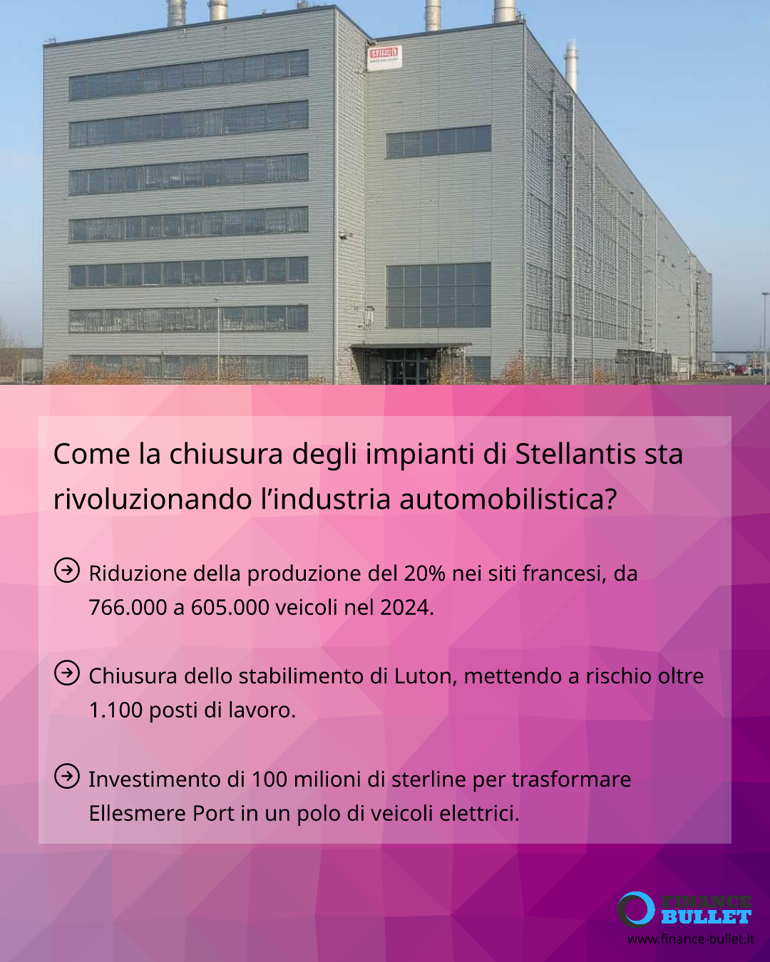 Come la chiusura degli impianti di Stellantis sta rivoluzionando l ...