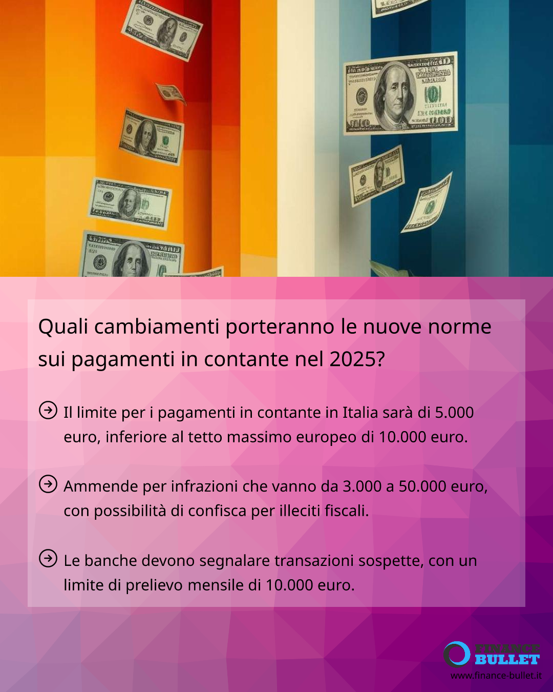 Contante Quali cambiamenti porteranno le nuove norme sui pagamenti in contante ...