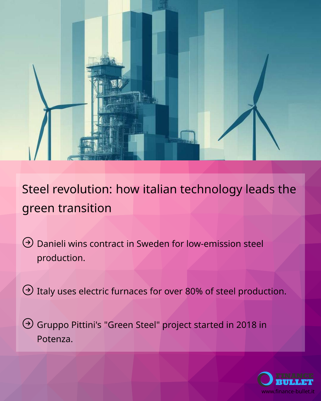 Steel revolution: how italian technology leads the green transition ...